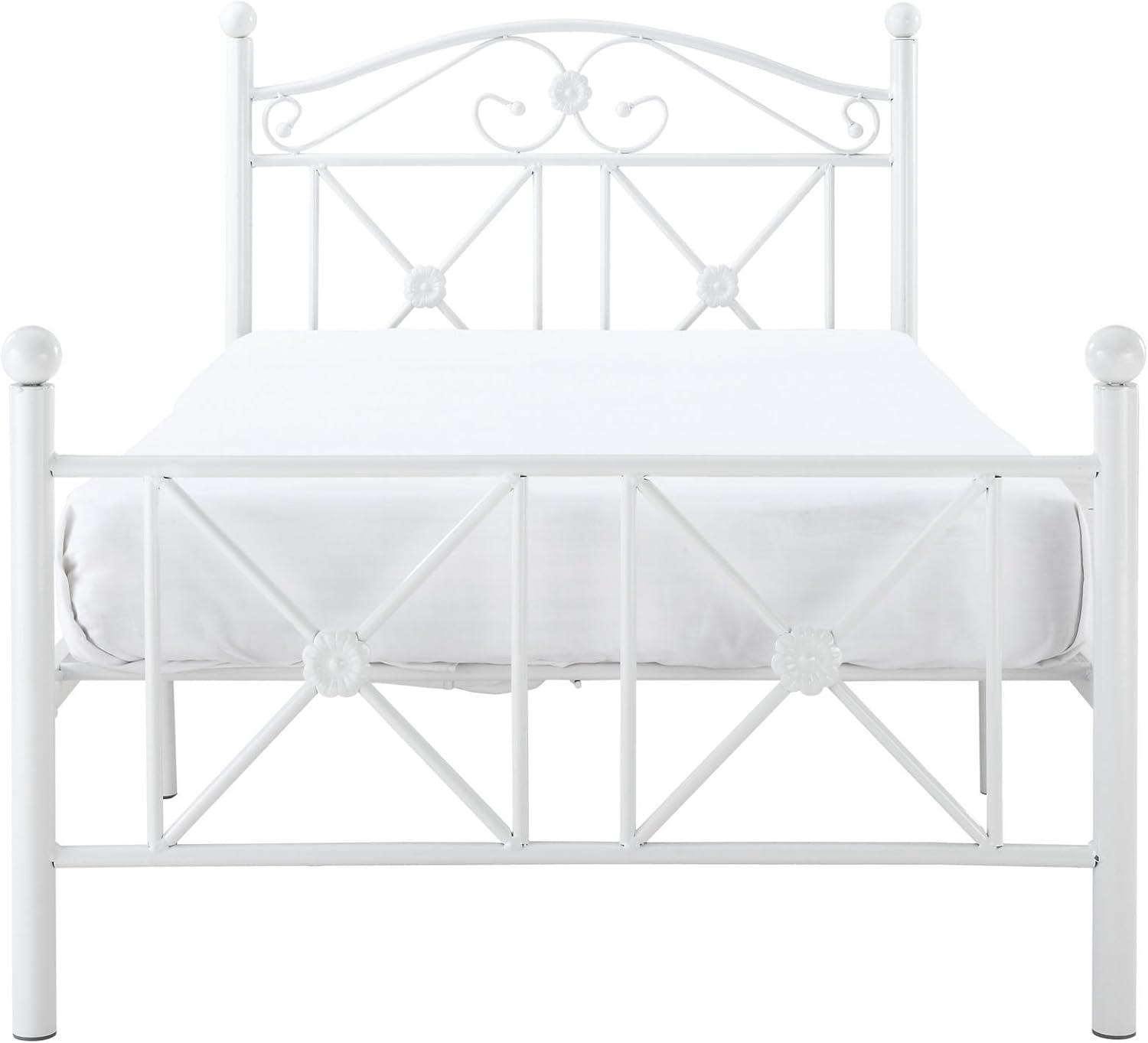 Country Cottage Iron Twin Bed Frame