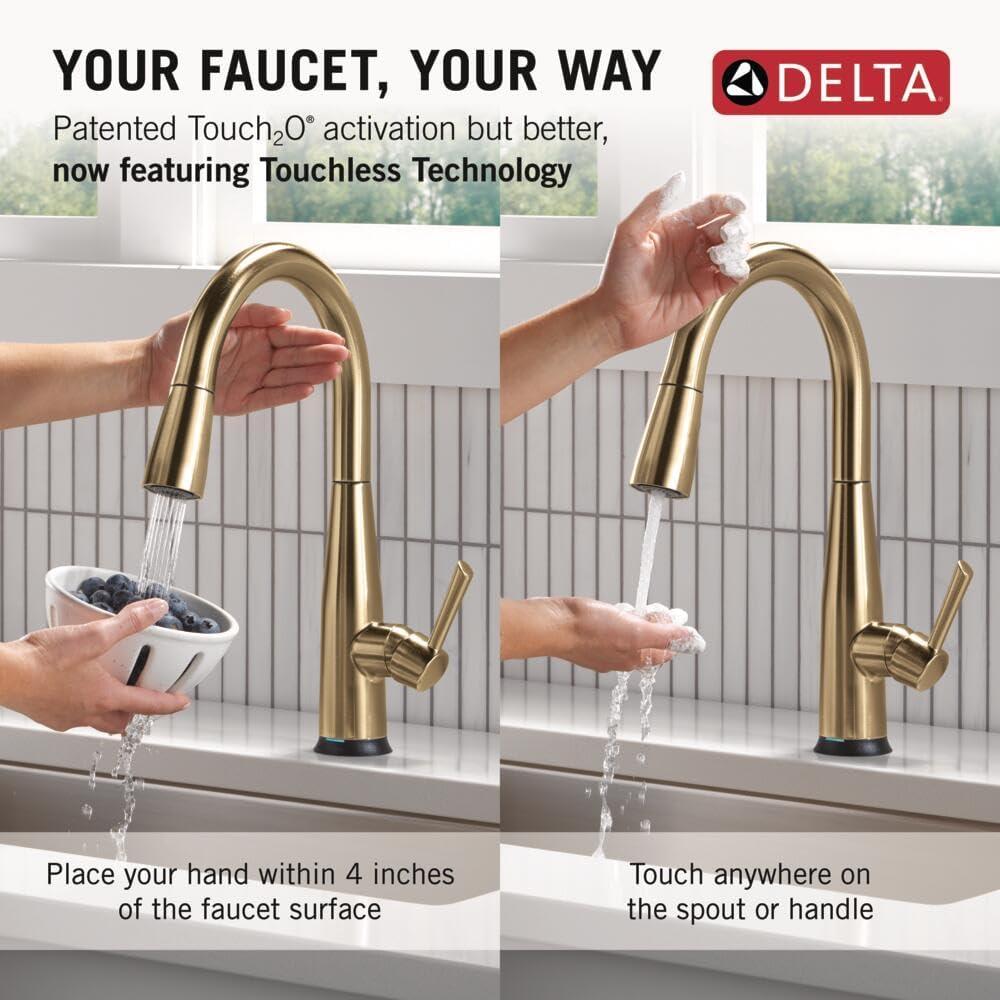Essa Touch2O Kitchen Sink Faucet with Touchless Technology
