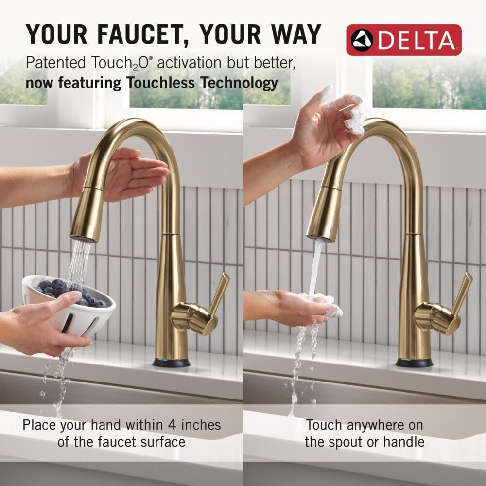 Essa Touch2O Kitchen Sink Faucet with Touchless Technology