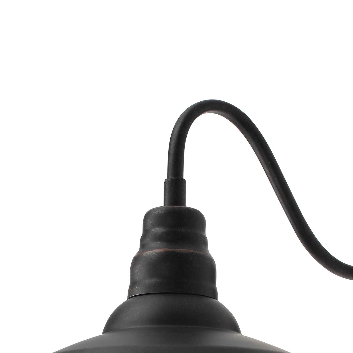 AA Warehousing EL0523ORB Lora Outdoor Wall Light, Large, Oil-Rubbed Bronze