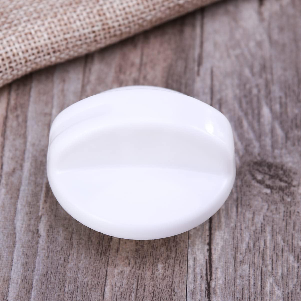 Sparsain Plastic Washing Machine Timer Control Knob for Washer and Dryer Selector (Omnipotent White)