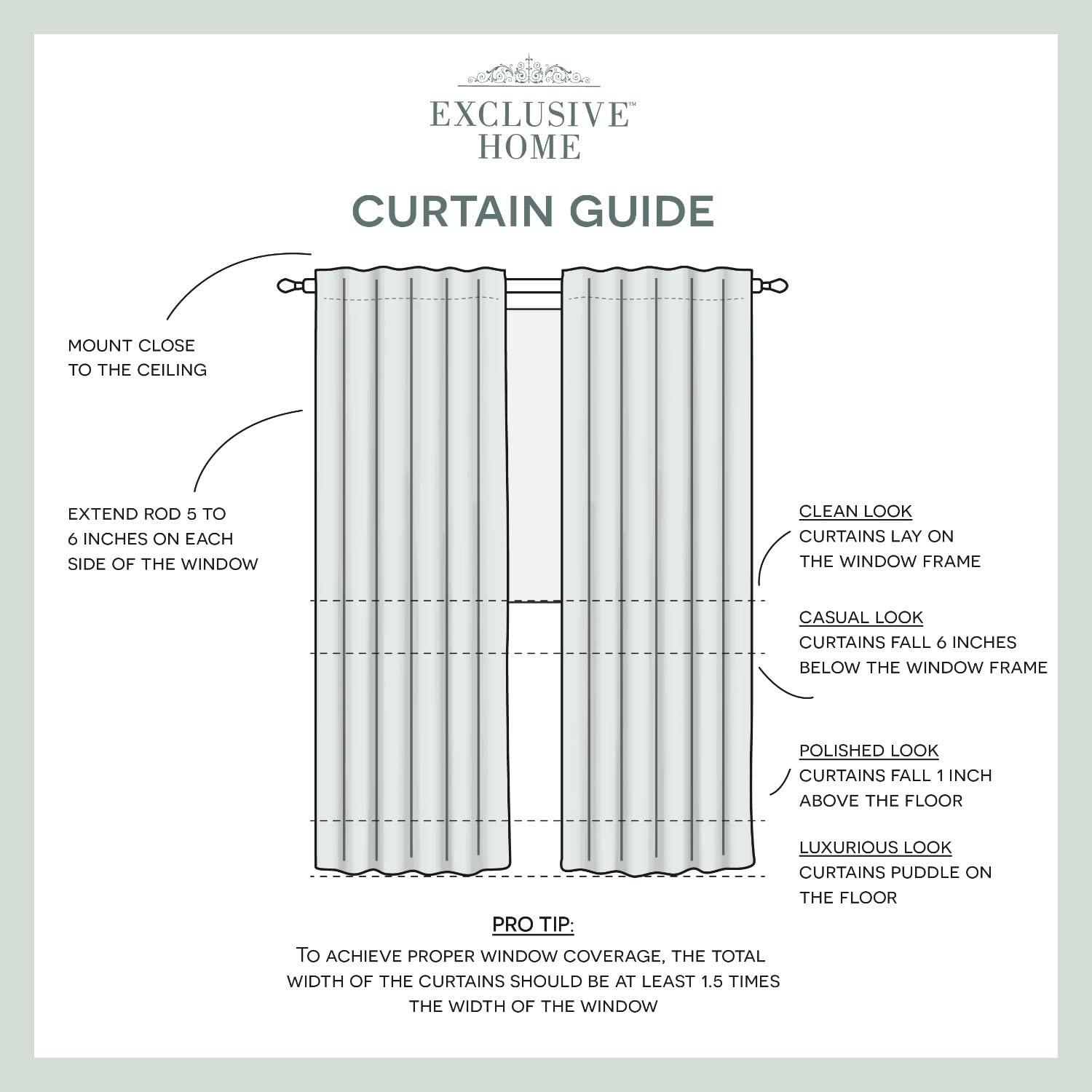 Amalgamated Textiles Polyester Curtain Pair