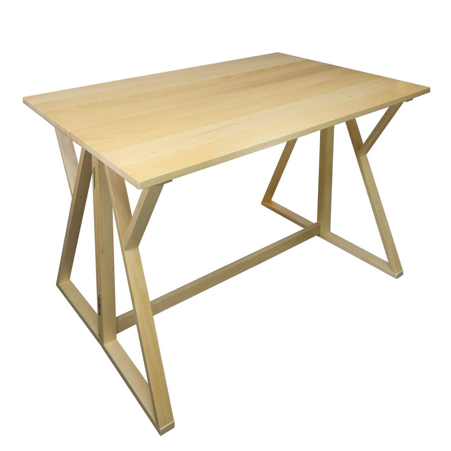 American Trails Aztecs Folding Console to Dining Convertible Table with Solid American Basswood
