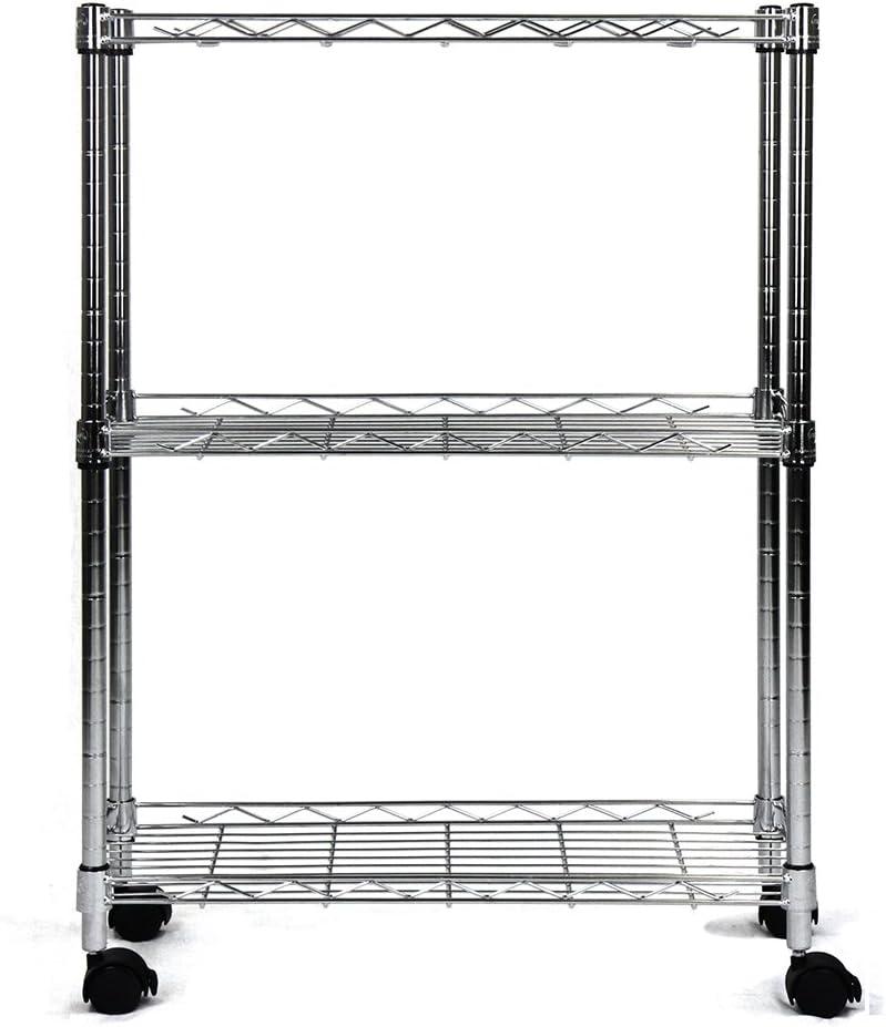 Oceanstar 3-Tier Shelving All-Purpose Utility Cart