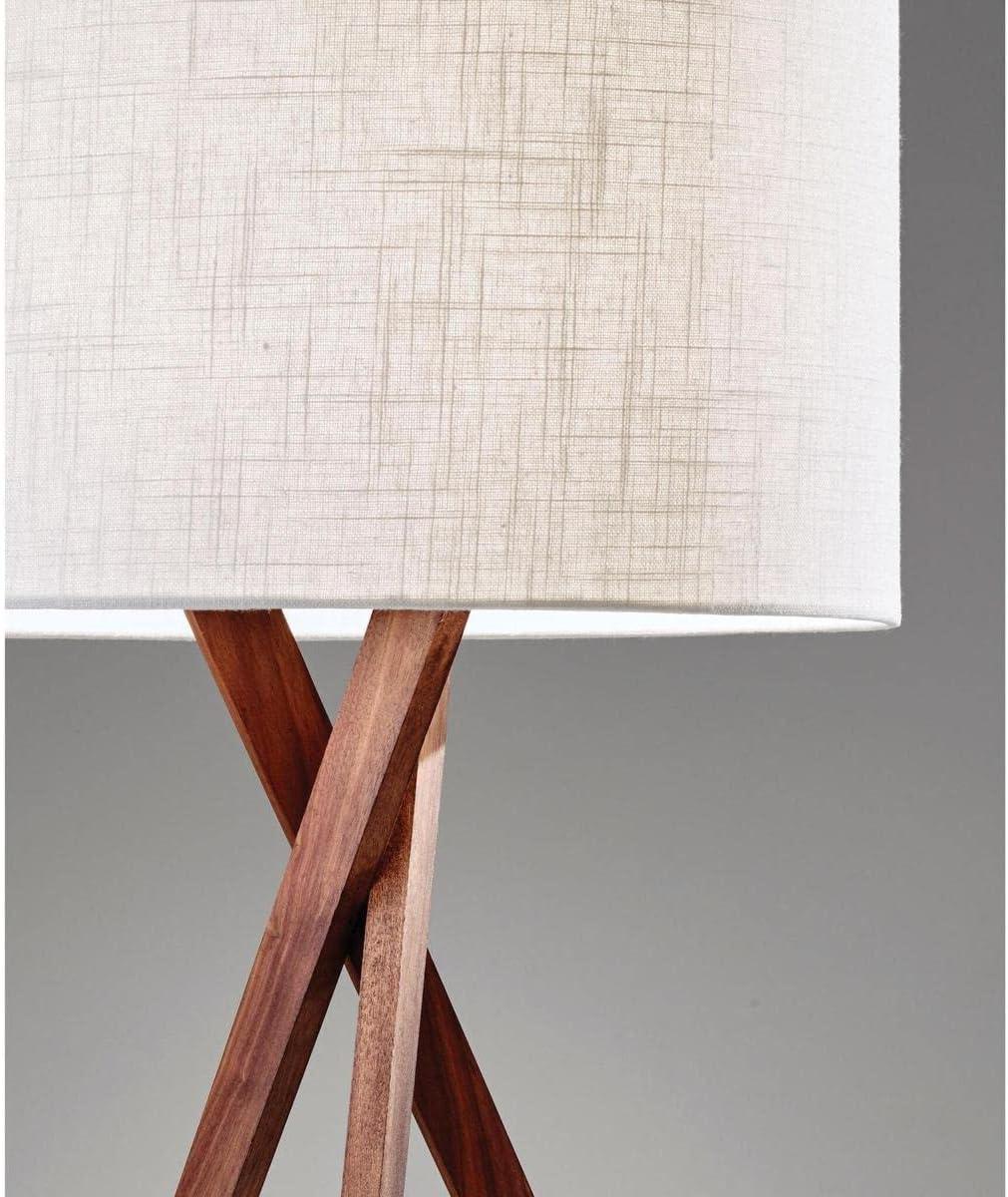 Harcourt Solid Wood Tripod Lamp