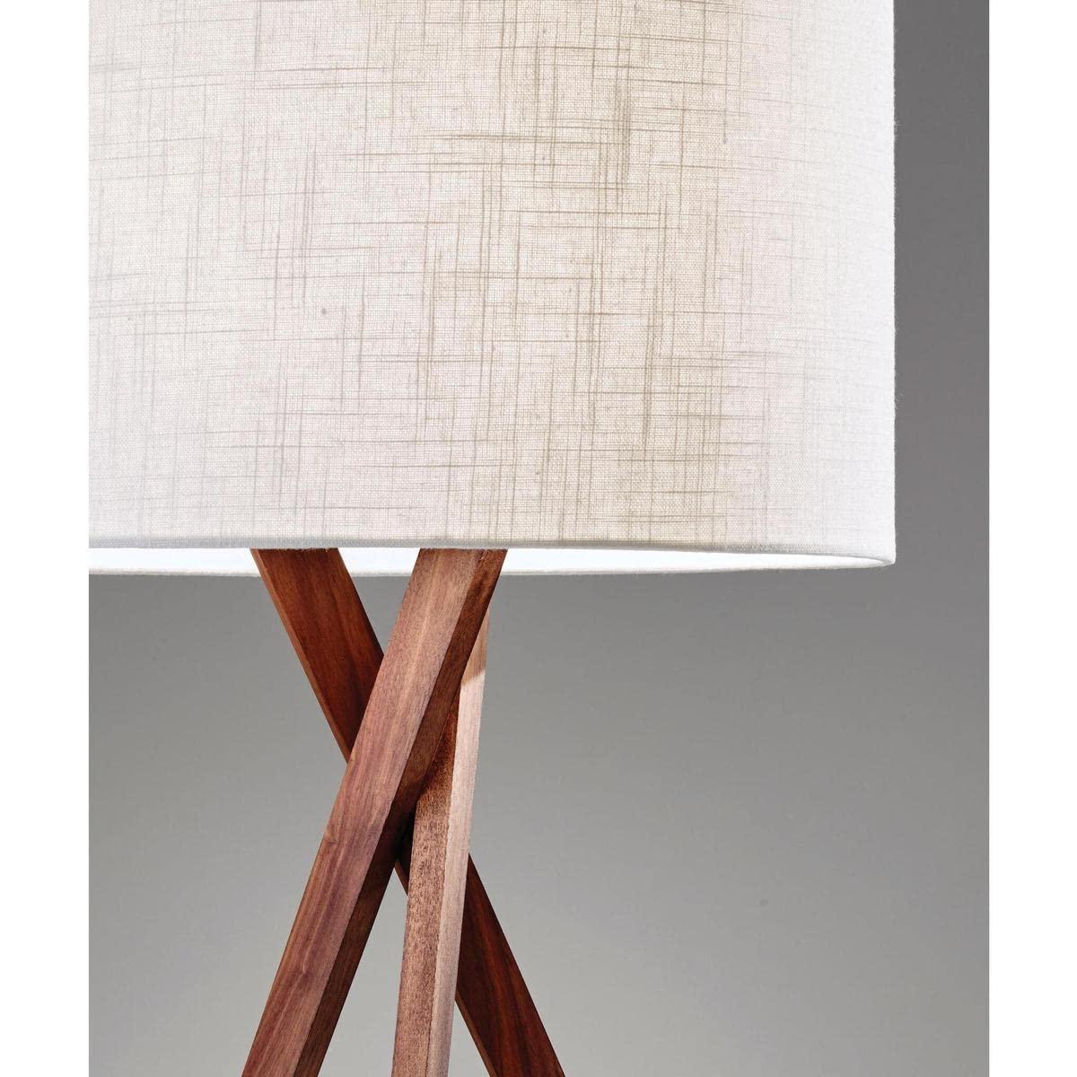 Harcourt Solid Wood Tripod Lamp