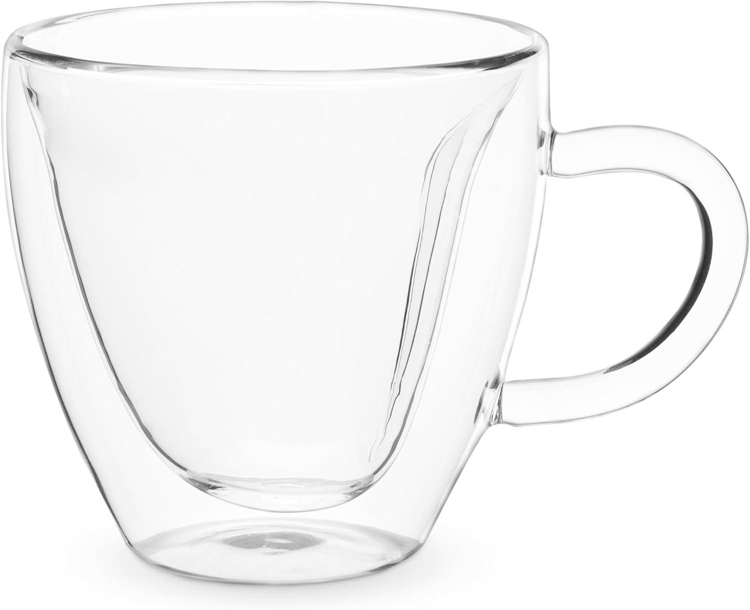 Heart 8-oz. Double Wall Glass Tea Mug