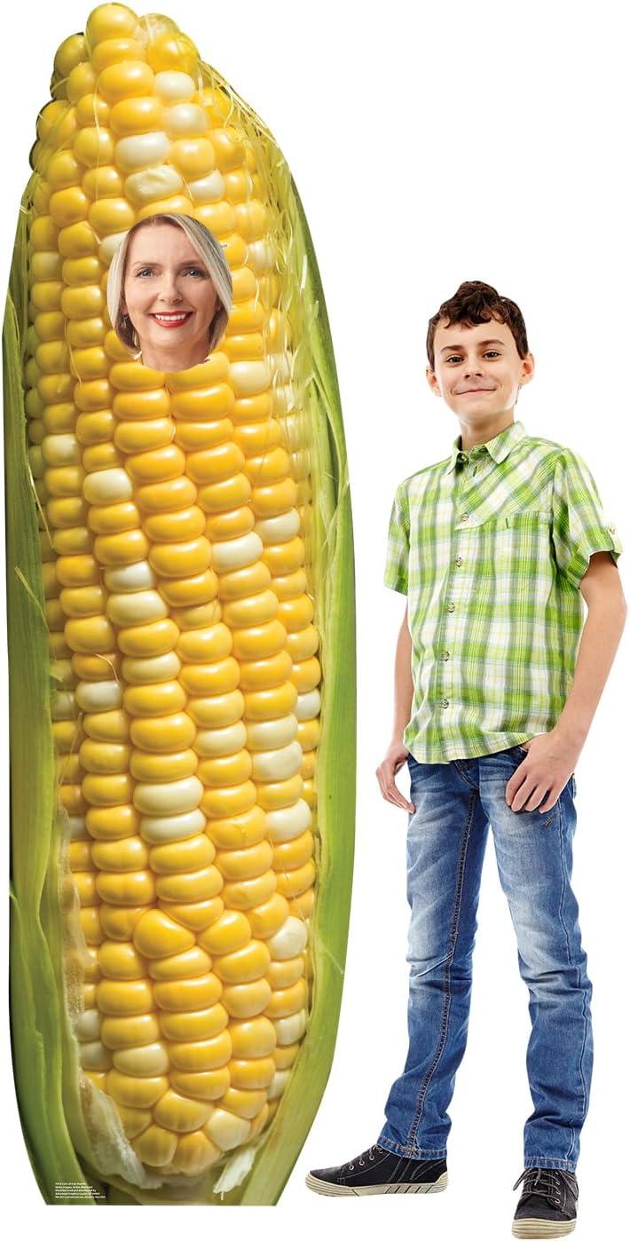 Cardboard People Corn on The Cob Stand-in Life Size Cardboard Cutout Standup