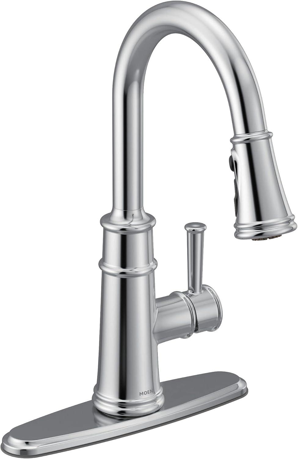 Belfield One-Handle High Arc Pulldown Kitchen Faucet