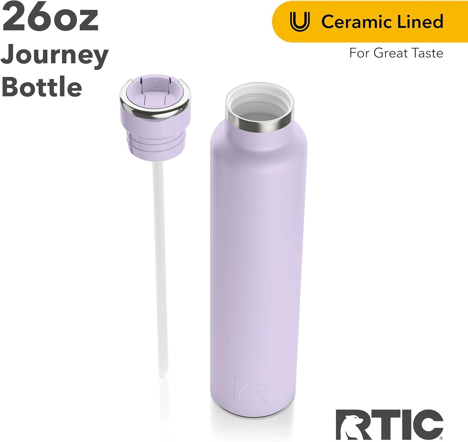 Dusty Lilac 26oz Ceramic Lined Insulated Journey Bottle