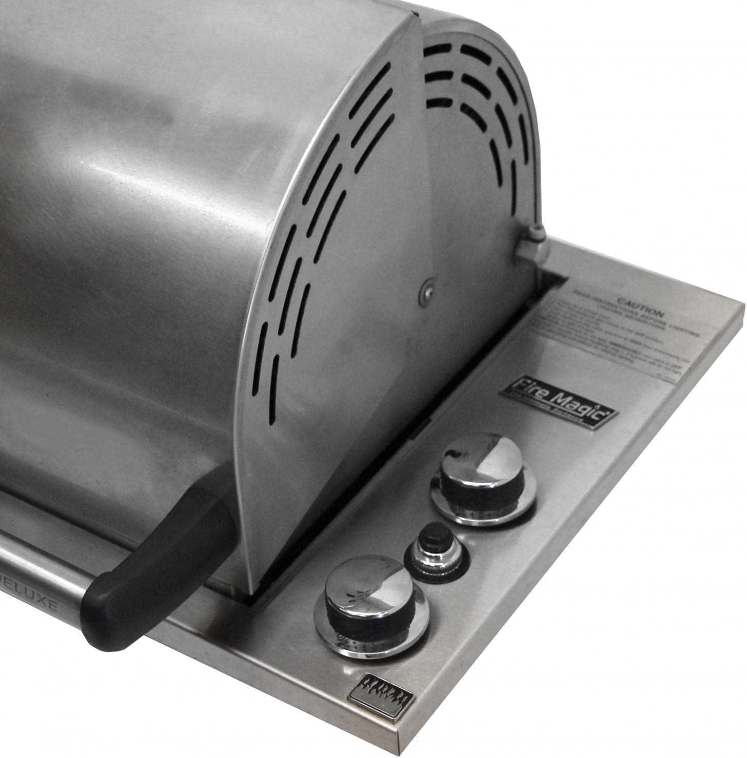 Stainless Steel Built-In Propane Gas Grill with Rotisserie