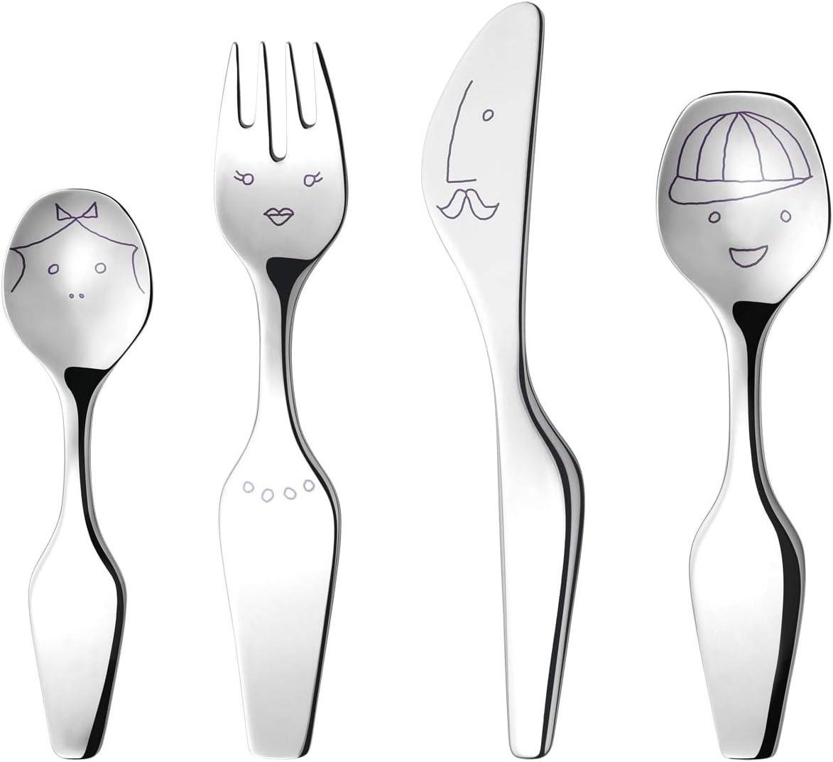 Georg Jensen Pyramid 5 Piece Flatware Set, Service for 1 | Wayfair