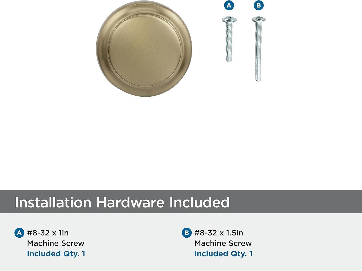 Highland Ridge 1 3/16" Diameter Mushroom Knob