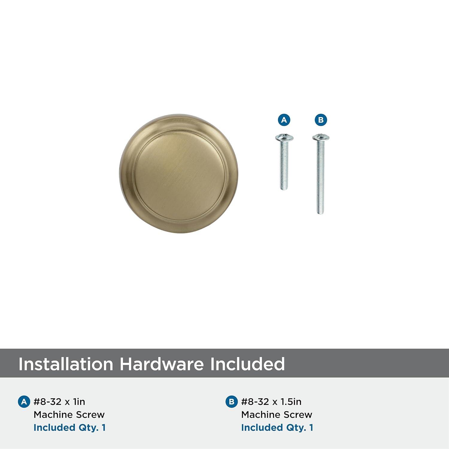 Highland Ridge 1 3/16" Diameter Mushroom Knob