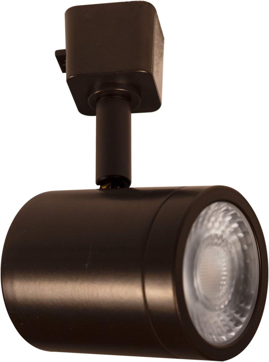 Dark Bronze Adjustable LED Track Head Light