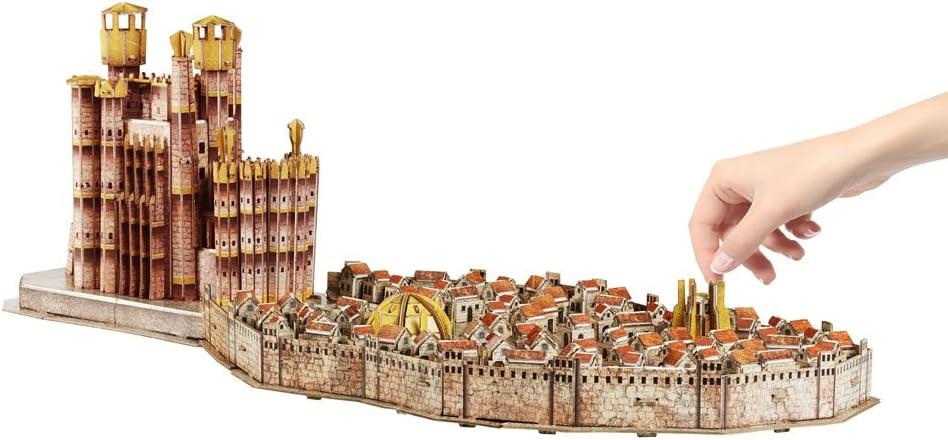 4D Cityscape Game of Thrones (GoT) 3D Puzzle of King's Landing (260-Piece)