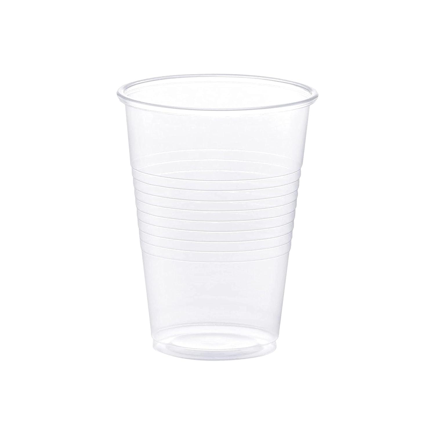 PAMI 9 Oz Clear Plastic Cups for Party Disposable Drinking Cups, 960-Pack