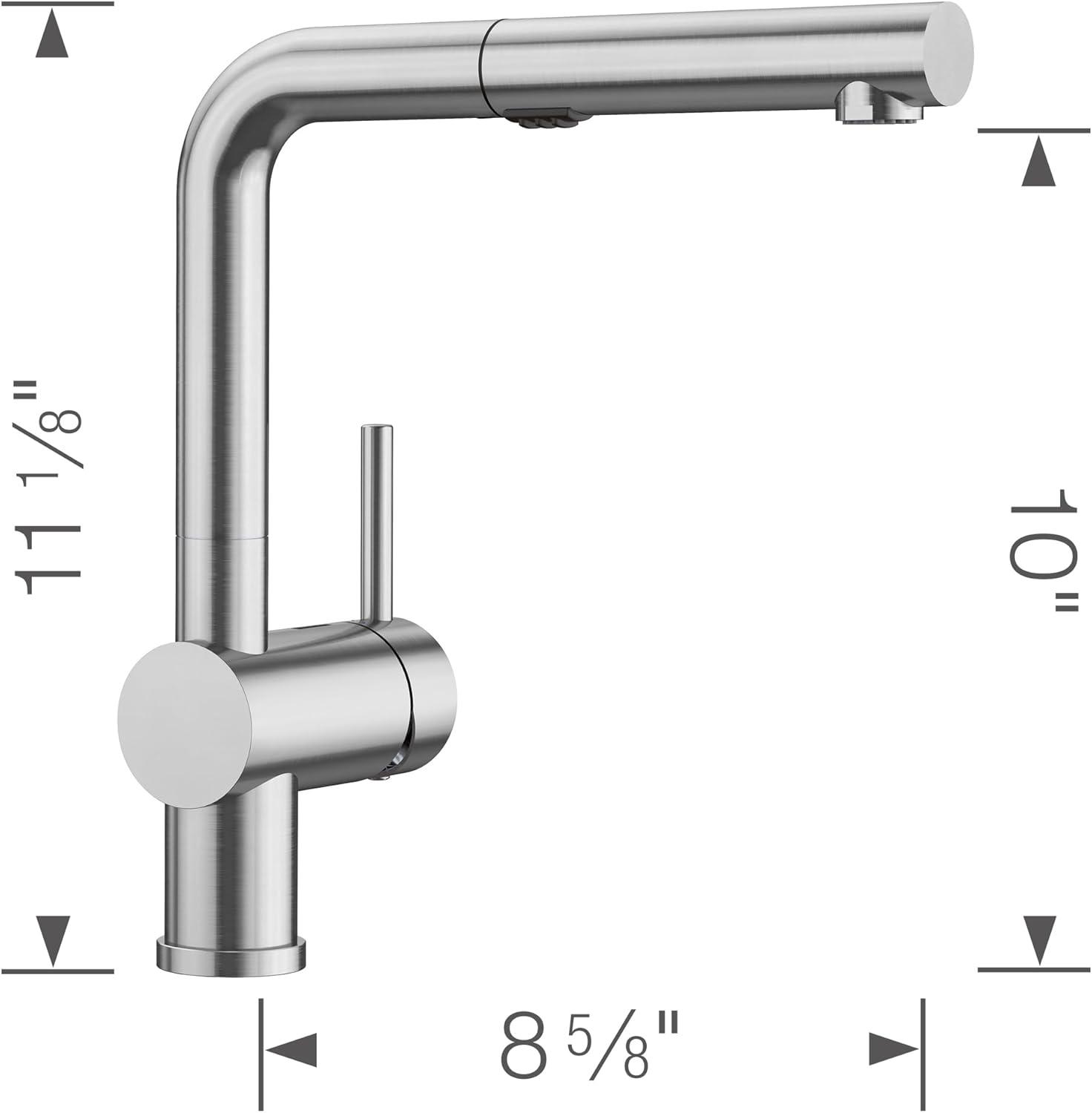 Linus Pull Out Dual Spray Kitchen Faucet