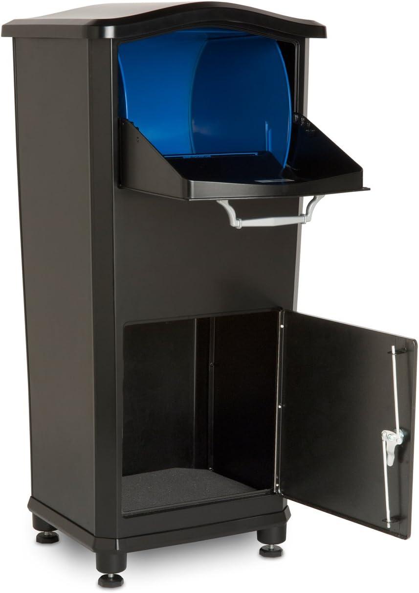 Architectural Mailboxes 6900B Elephantrunk Parcel Drop Box Black