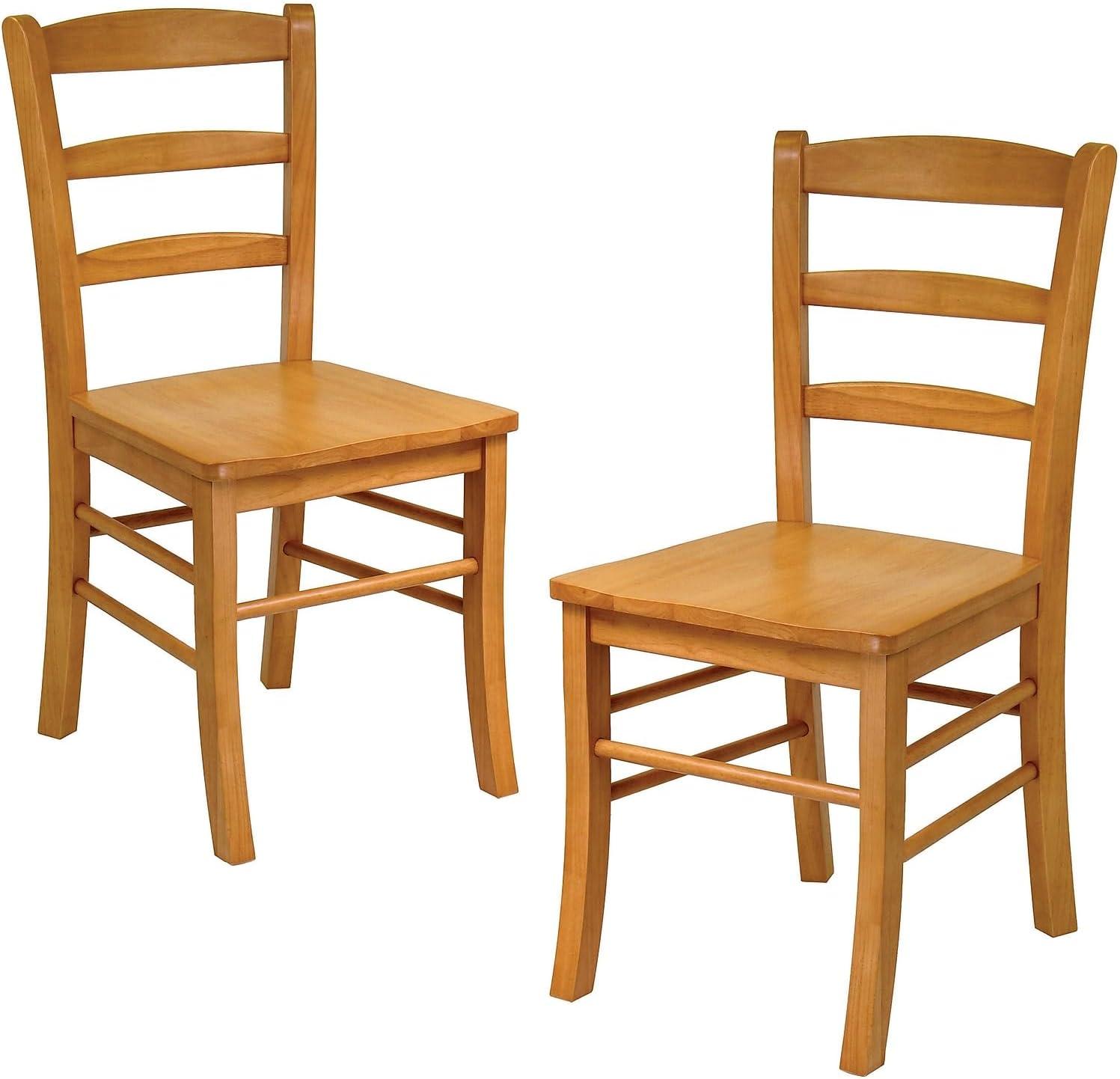 Hannah Dining Chair Wood/Light Oak - Winsome