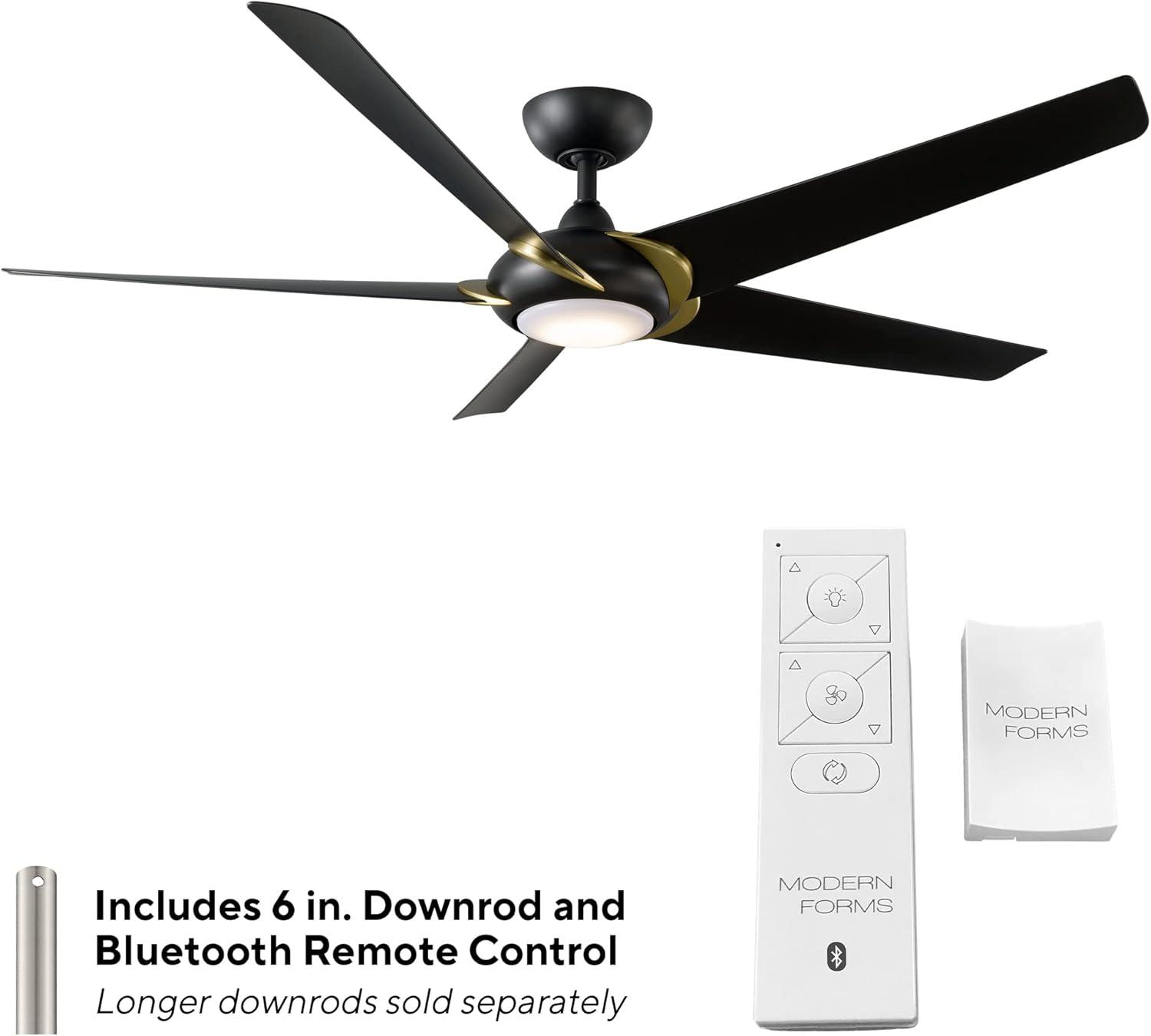 Lucid 62'' Ceiling Fan with LED Lights