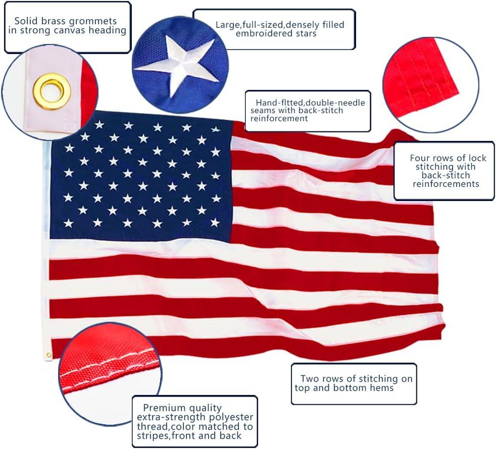 Double Sided Nylon House Flag