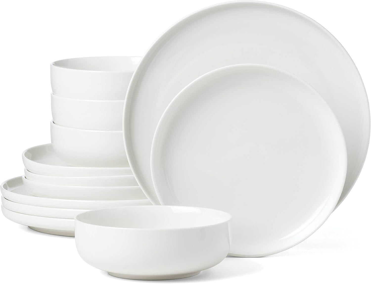 Entertain 365 24 Seven White 12 - Piece Dinnerware Set