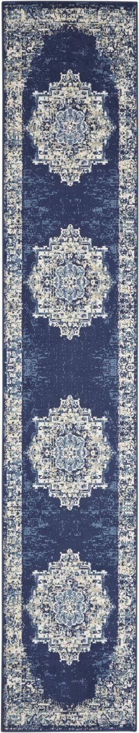 Nourison Grafix Center Medallion Area Rug