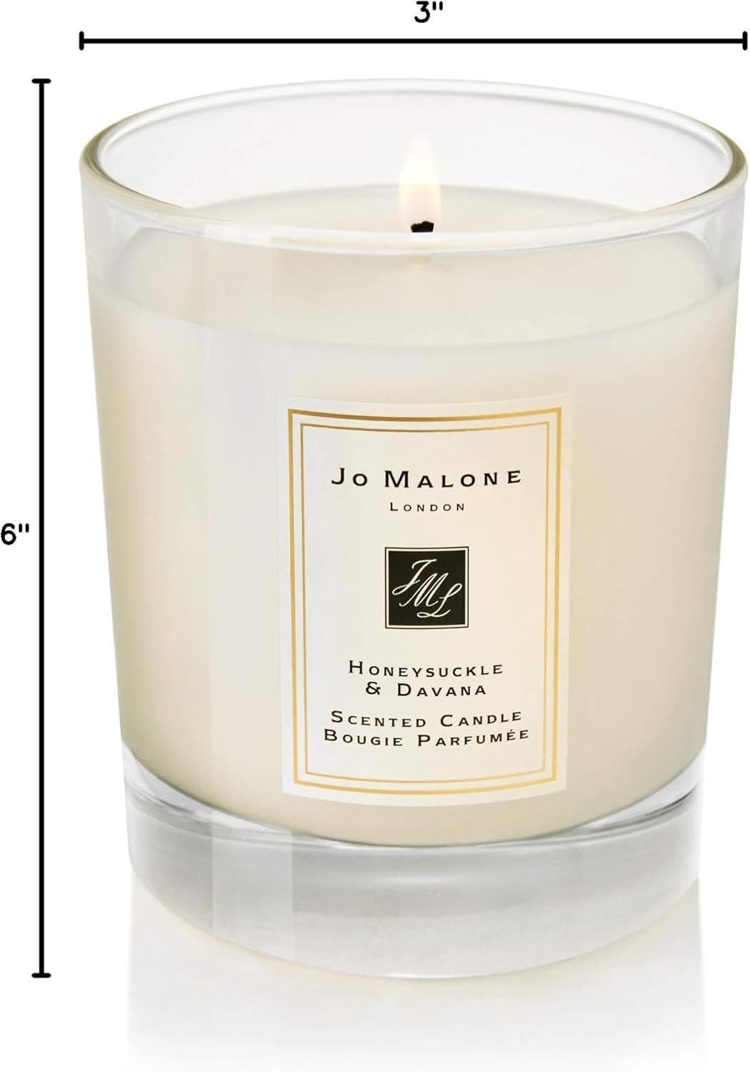 Jo Malone Vela con Aroma a Madreselva y Davana Vela de 7,1 oz