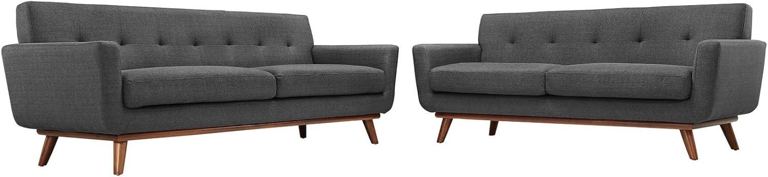 Modway Engage 2-piece Tufted Armchair and Sofa Set