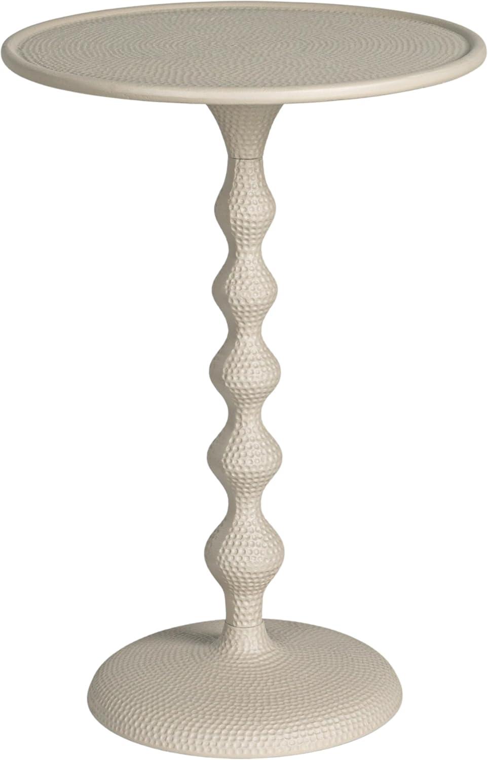 Rowena Interiors Alexander Hammered Metal Side Table