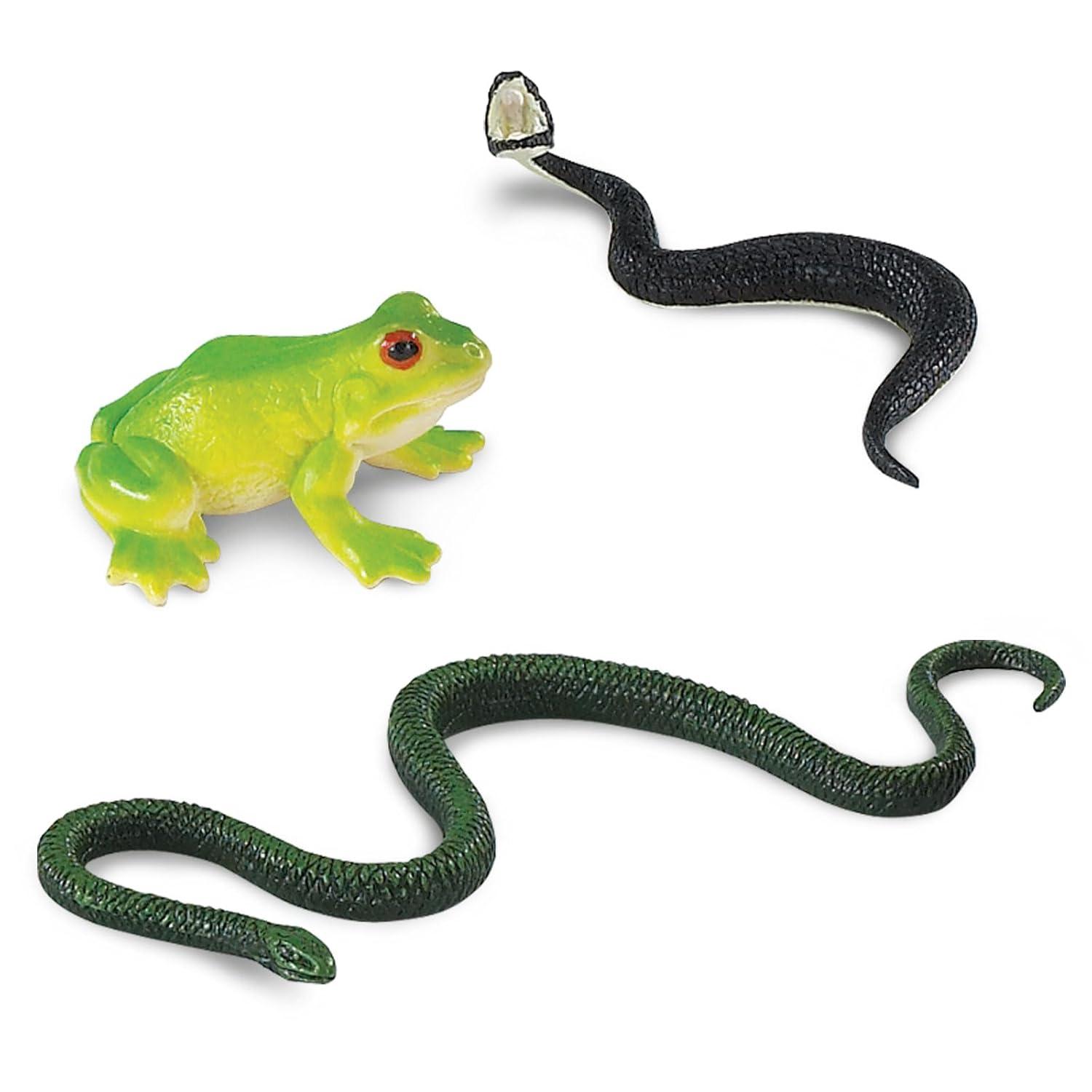 Safari Ltd. River Ecosystem TOOB - Figurines of Bald Eagle, Beaver, Alligator & More - Fun Educational Play Toy for Boys, Girls & Kids Ages 3+
