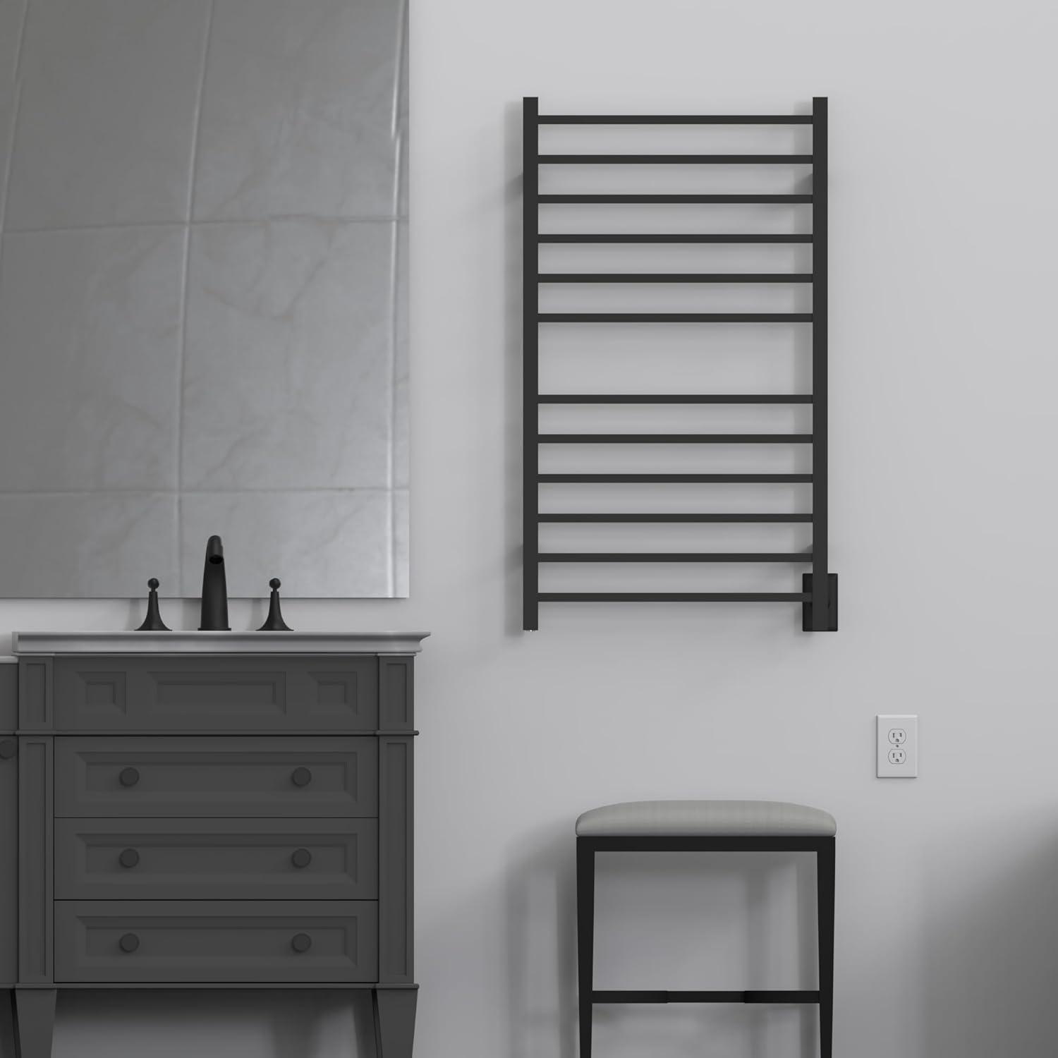 Radiant Square Wall Mount Electric Towel Warmer