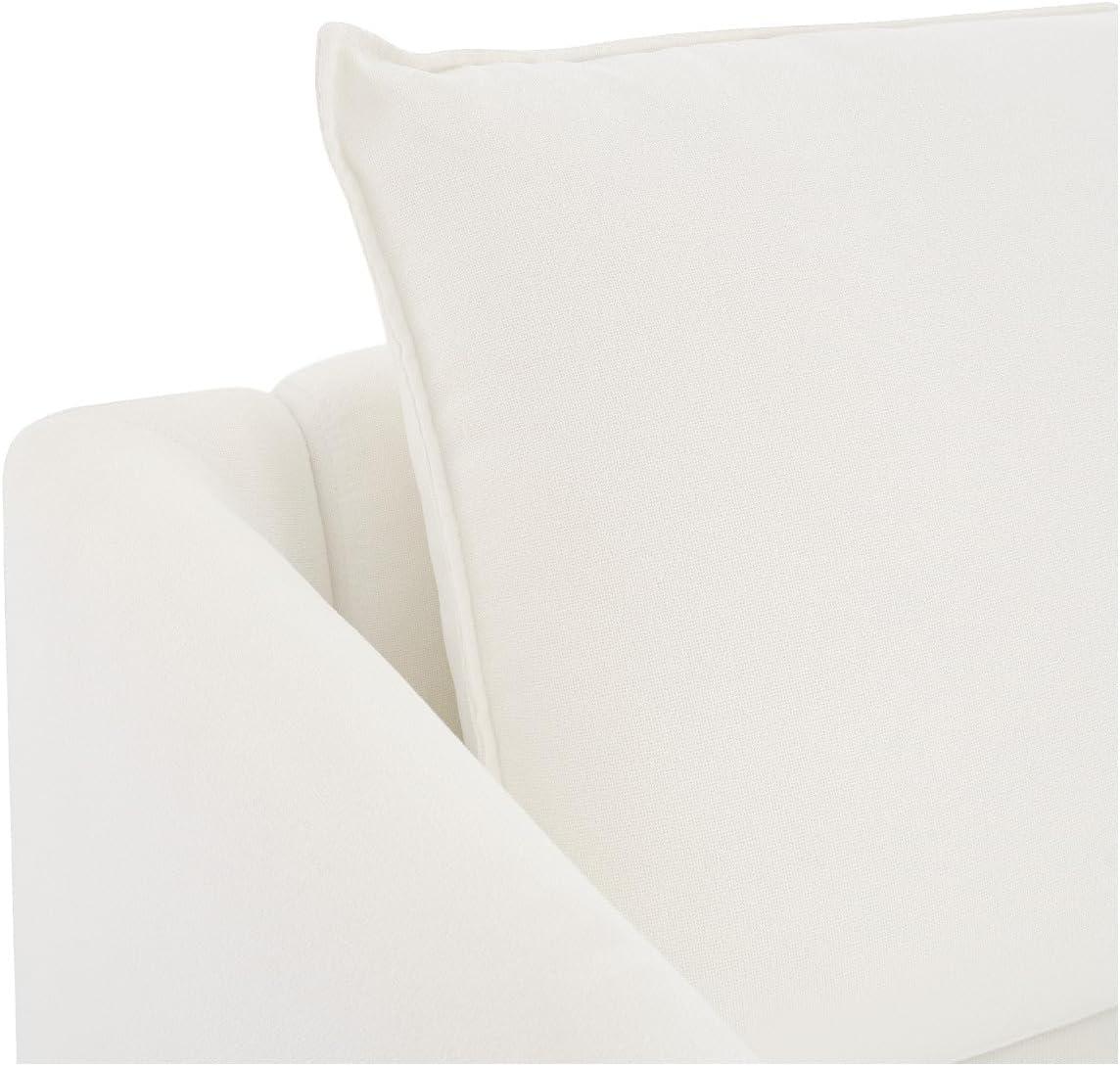 Naomi Home Elizabeth Modern DIY Collection-Fabric:Linen,Finish:White Down,Style:Sofa Set