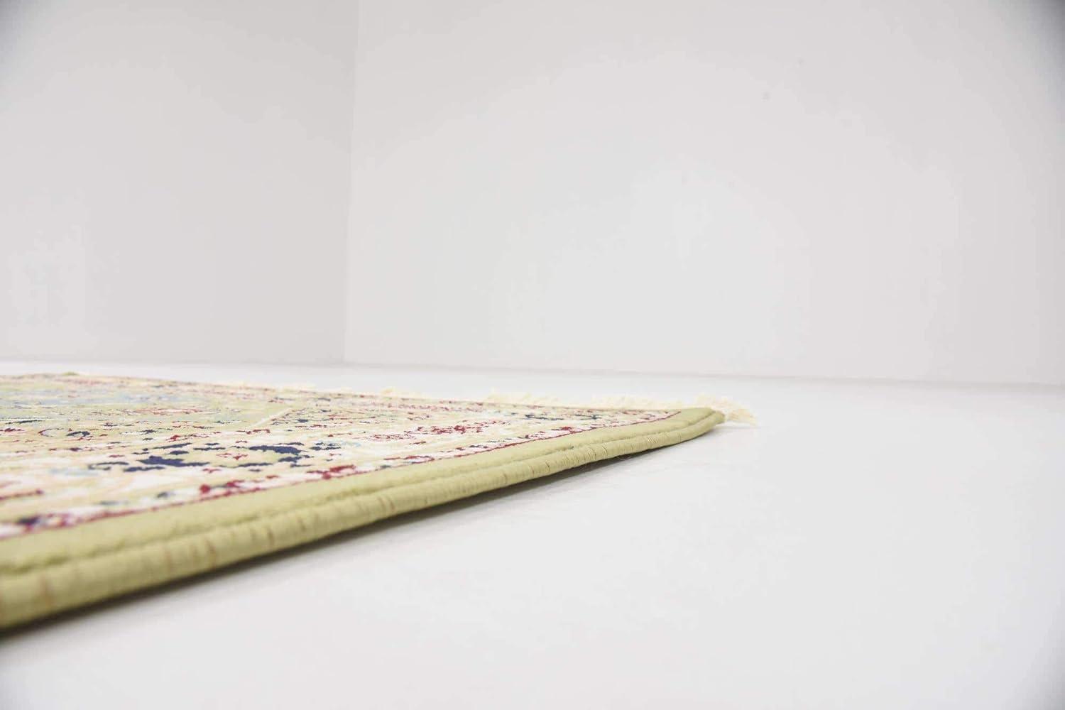 Unique Loom Narenj Collection Area Rug - Adams (3' 1" x 5' 1" Rectangle Green/Beige)