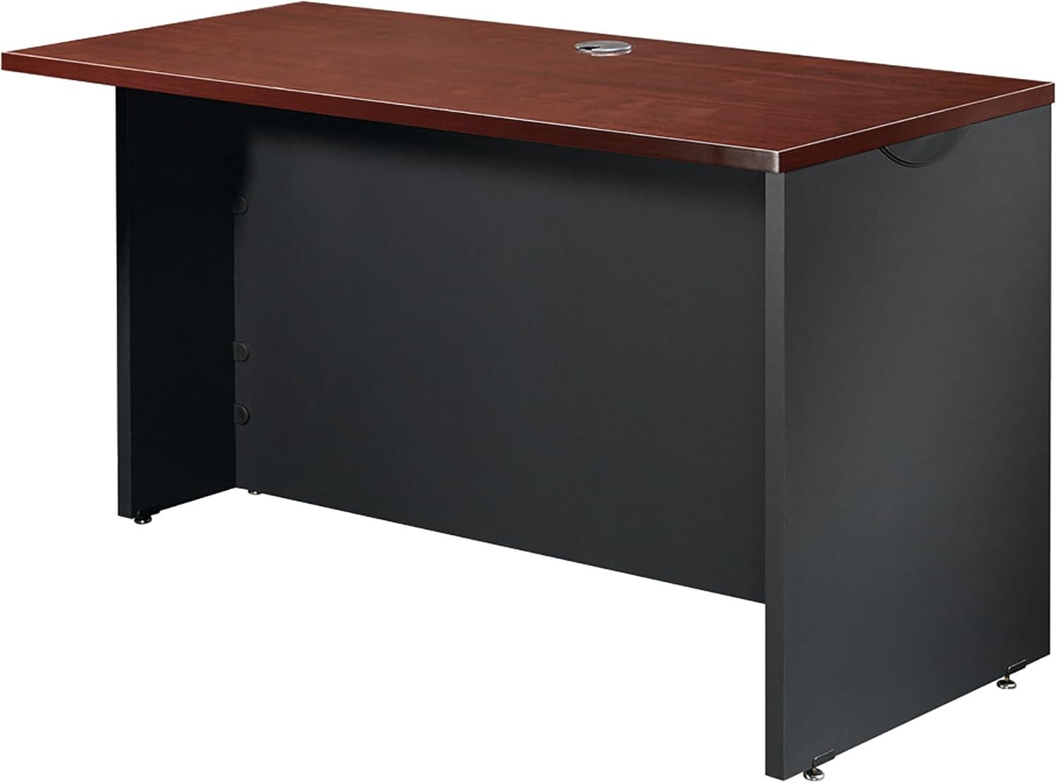 Sauder Via Executive Office Desk Return Classic Cherry