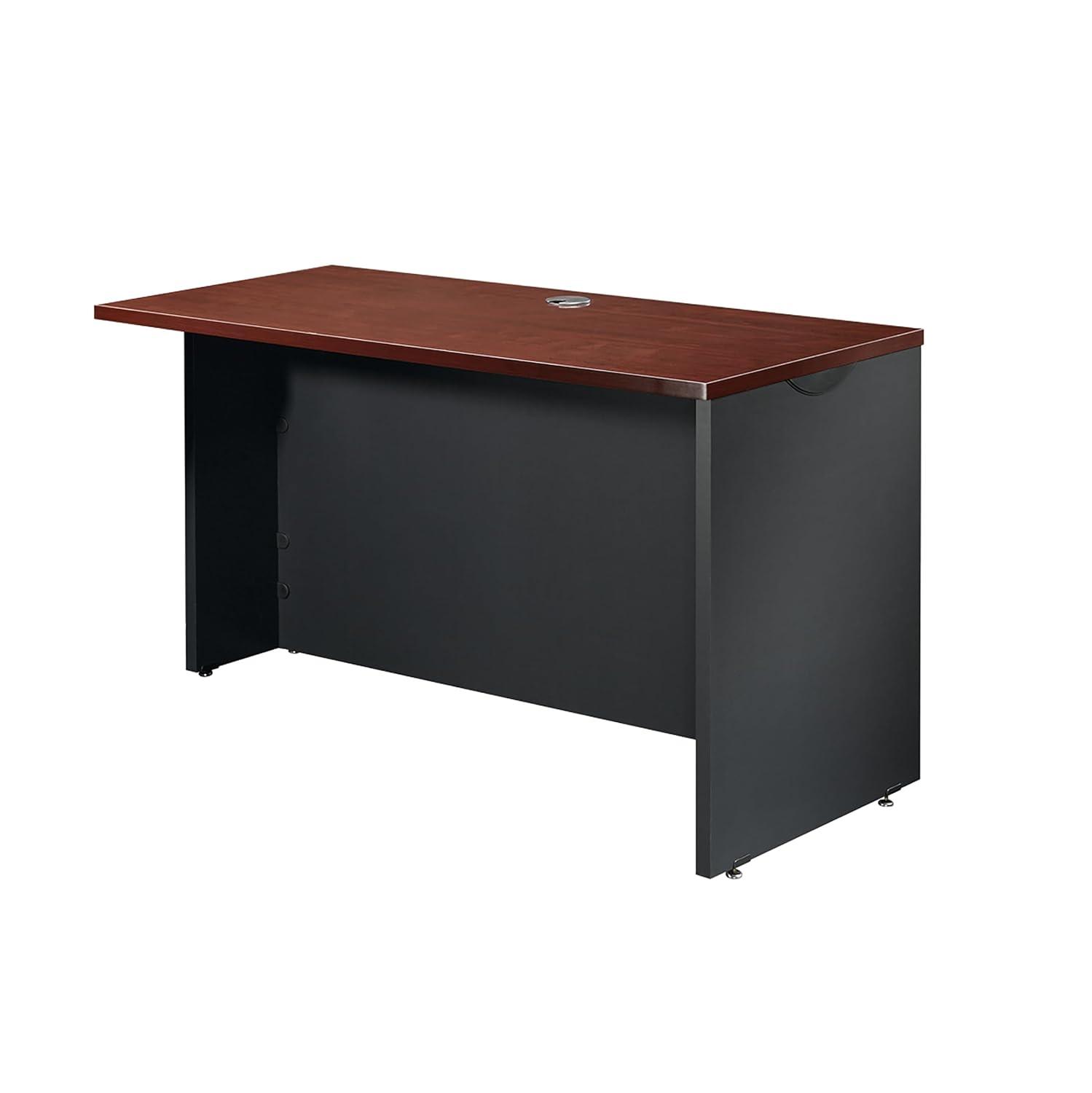 Sauder Via Executive Office Desk Return Classic Cherry