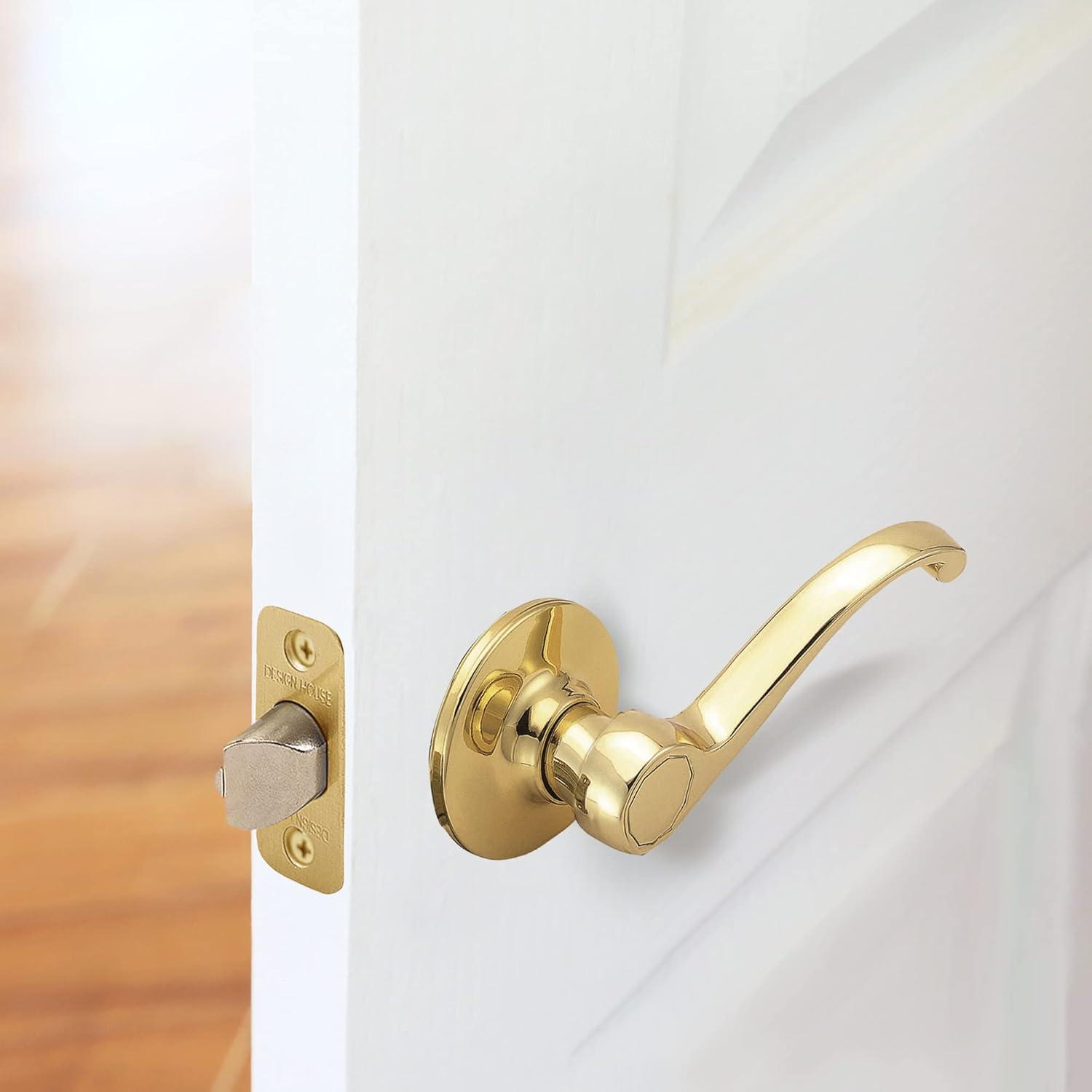 Scroll Lever Passage Door Lever