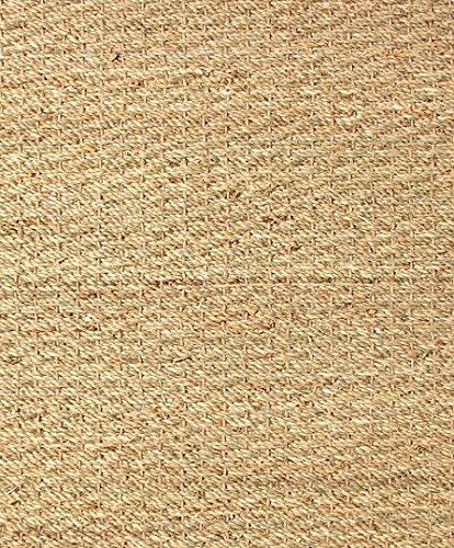 Chesapeake Seagrass Area Rug with Black border (5'x7')