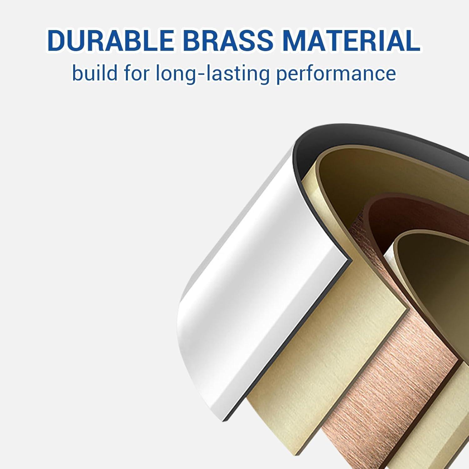 Touchless Bathroom Sink Faucet - Automatic Motion Sensor Restroom Toilet Faucet - Battery Operated for Commercial Lavatory, Brushed Nickel