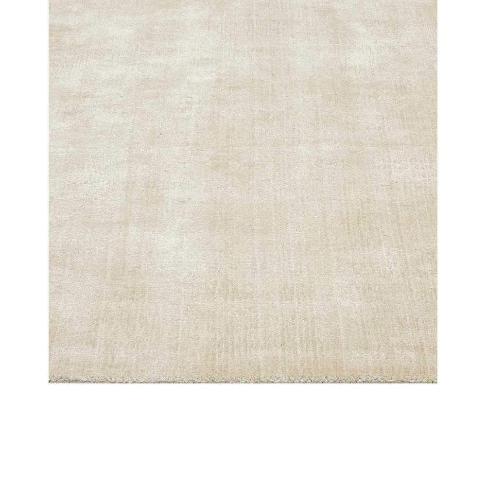 Solo Rugs Knotted, 5' x 8' Lodhi Contemporary Solid Hand Loomed Area Rug, Sepia