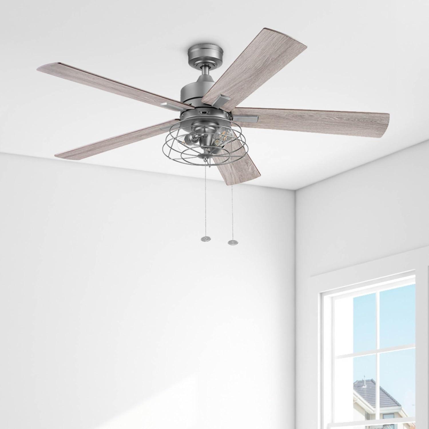 Marshall 52" Ceiling Fan with LED Light