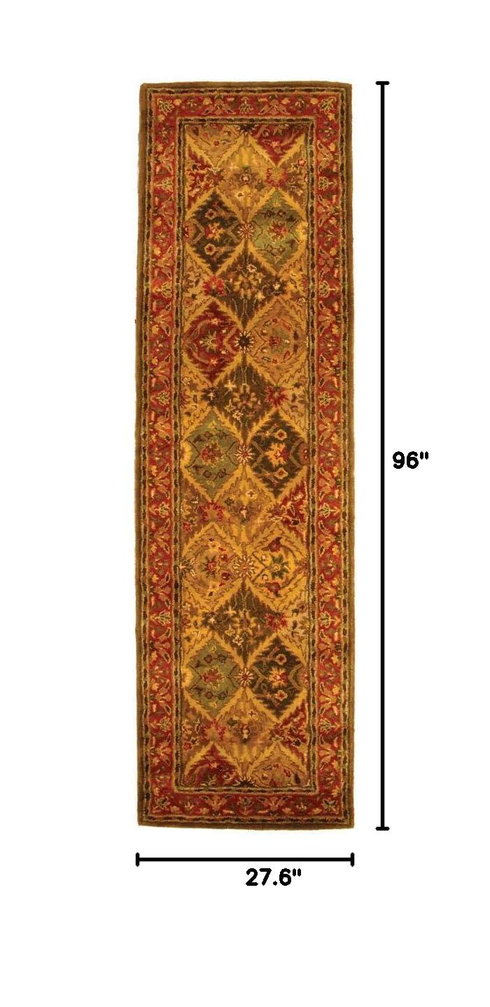 Heritage HG111 Handmade Accent Rug - 2'x3' - Multi - Safavieh