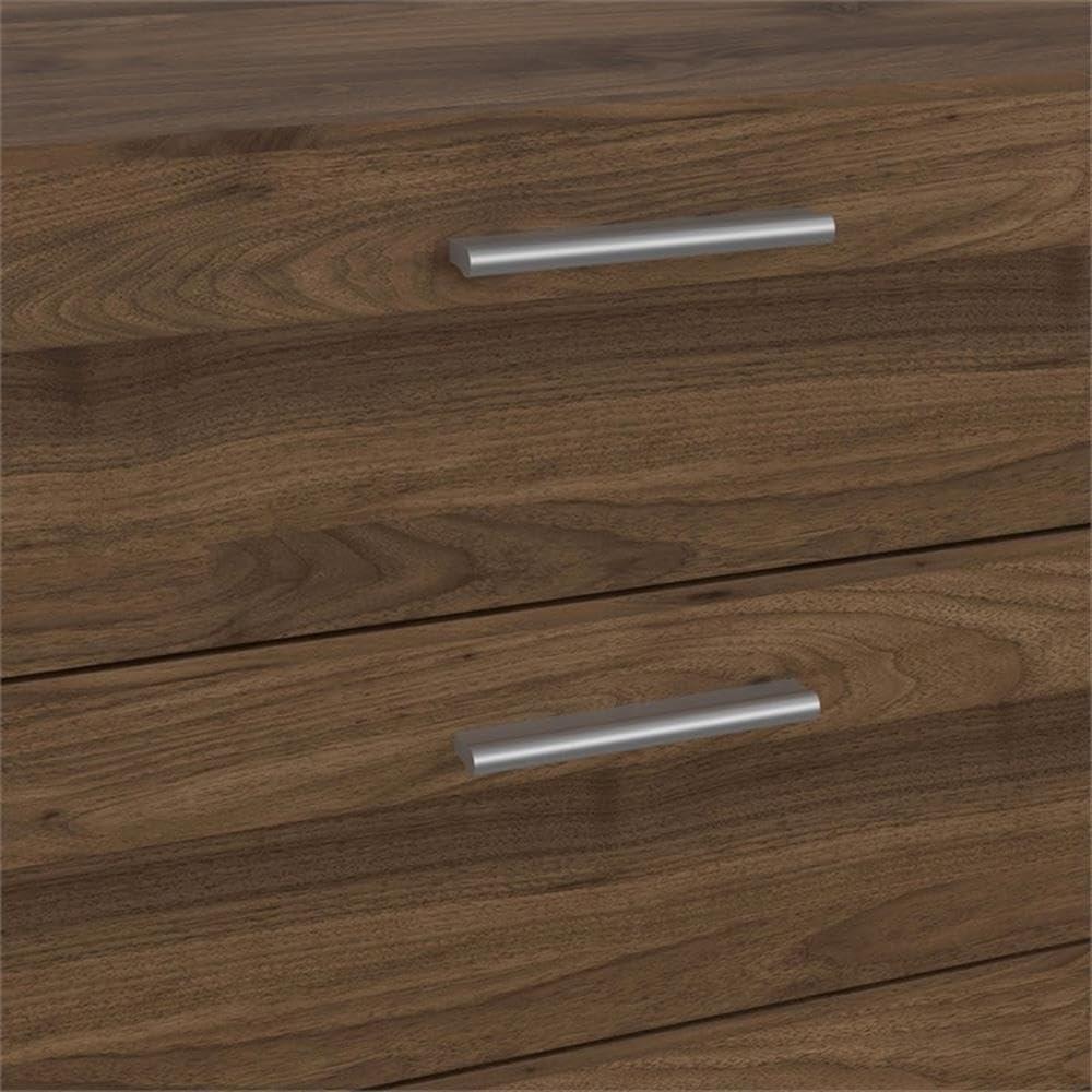 Tvilum Austin 8 Drawer Double Dresser, Walnut