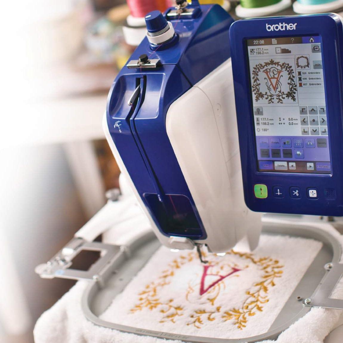 Brother Persona PRS100 Single Needle Embroidery Machine with 4-Spool Thread Stand