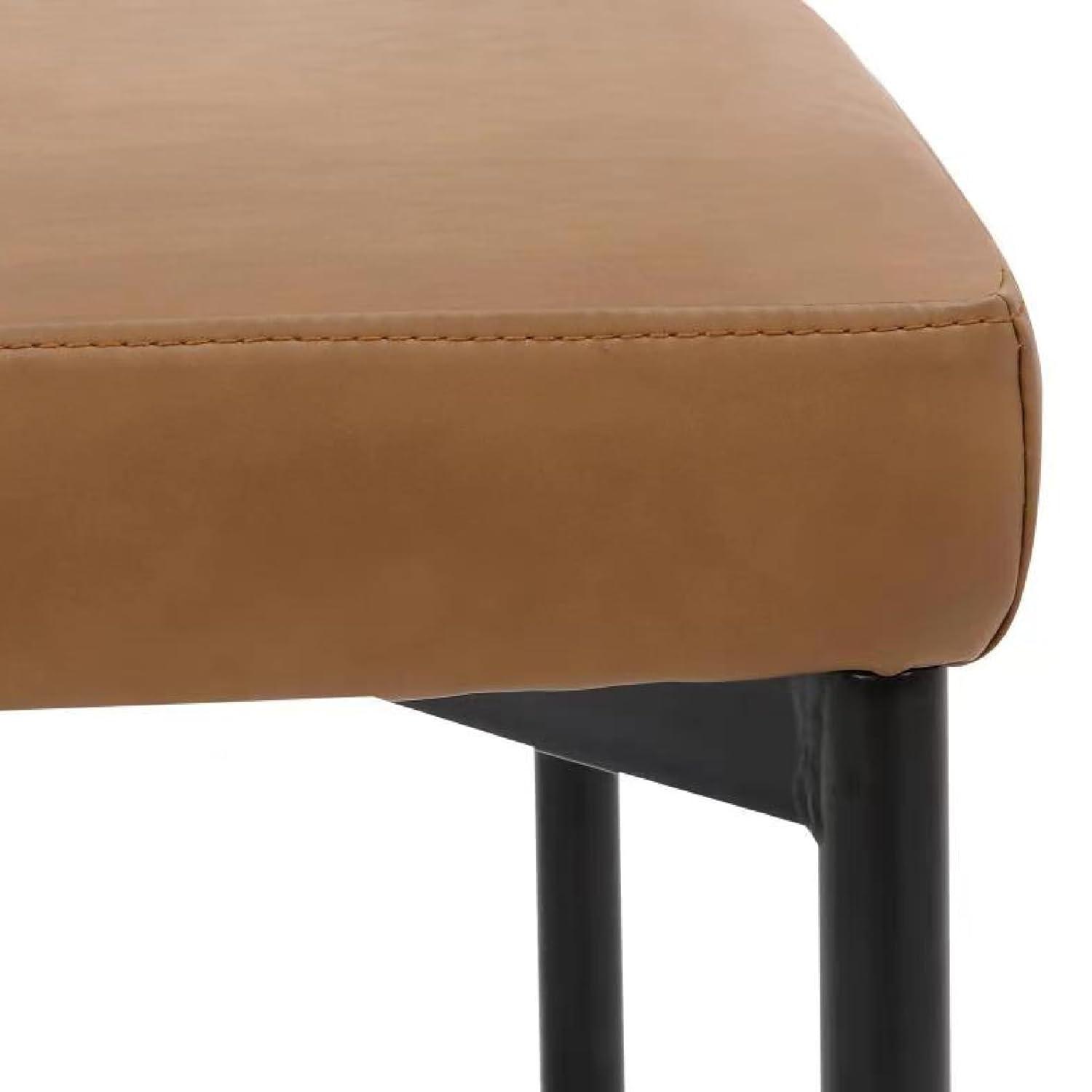 Dahlia 18'' H Upholstered Metal Side Chair
