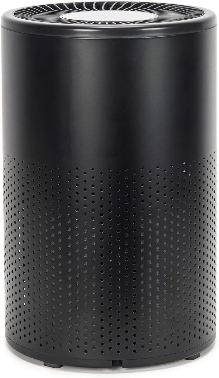 Black HEPA Air Purifier with Odor Absorbing Filter