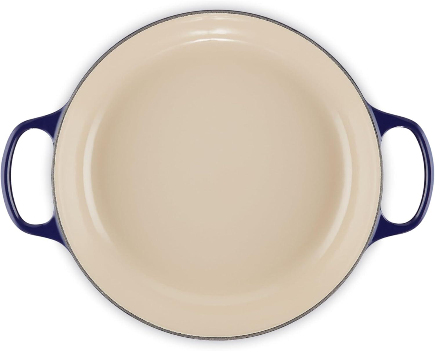 Le Creuset Signature Enameled Cast Iron Olive Branch Collection with Embossed Lid