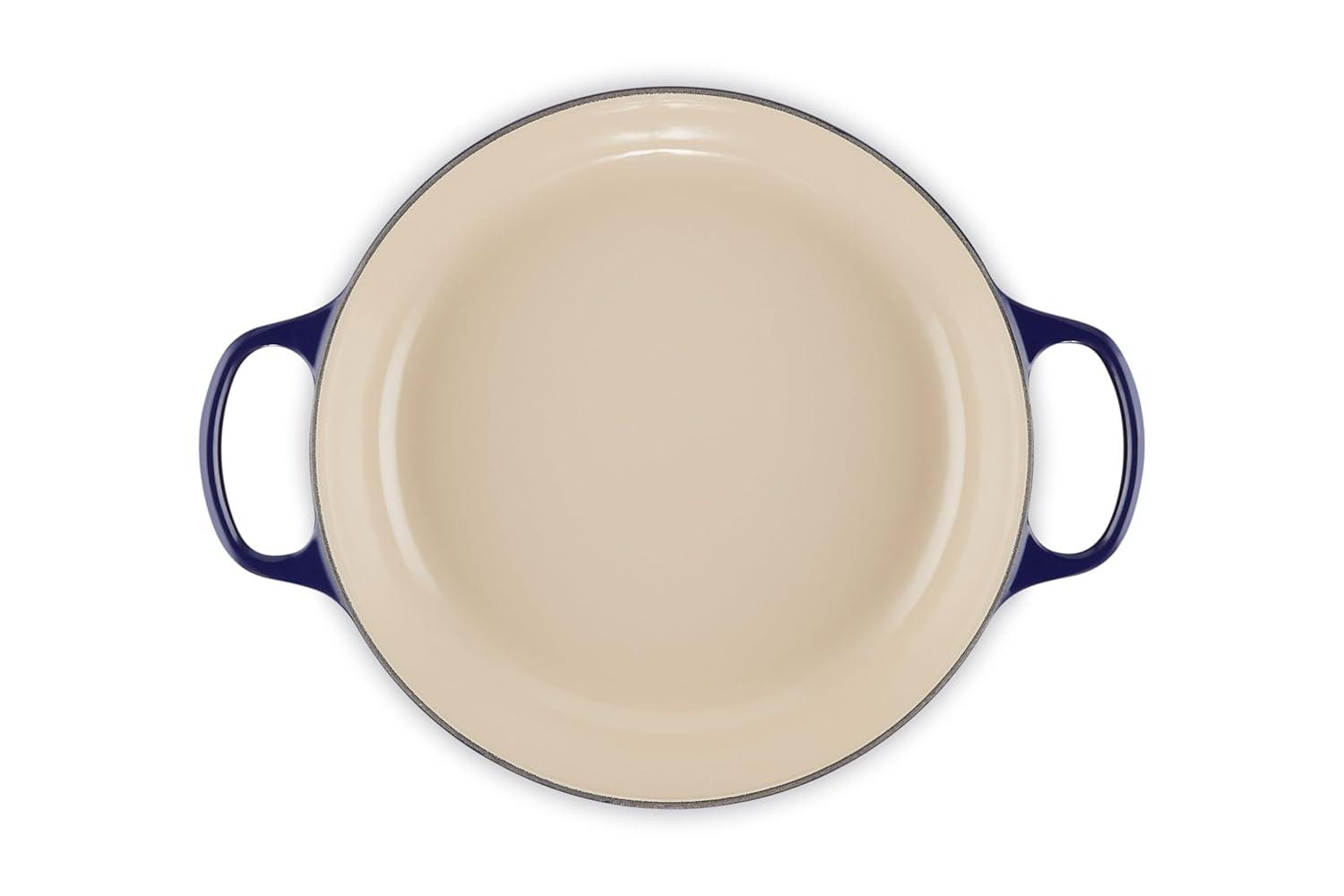 Le Creuset Signature Enameled Cast Iron Olive Branch Collection with Embossed Lid