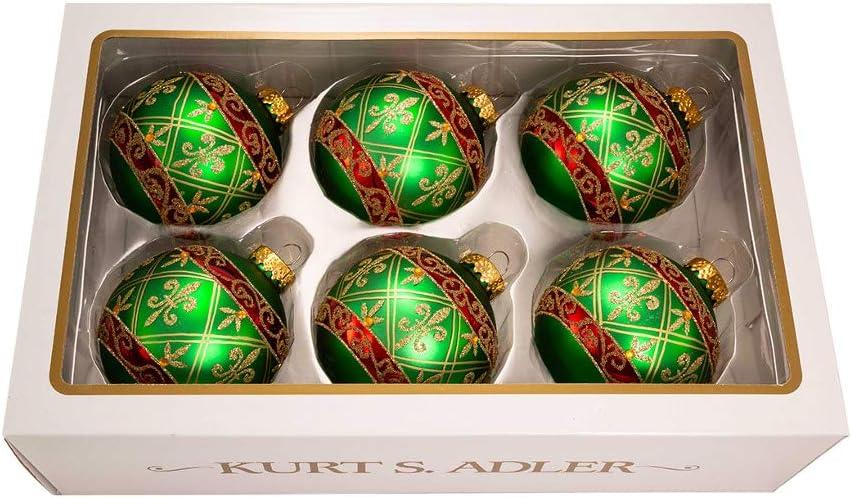 Glass Ball Ornament (Set of 6)